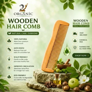 wooden comb